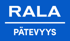 Rala logo på Exethors hemsida. Rala pätevyys logo Exethorin kotisivulla